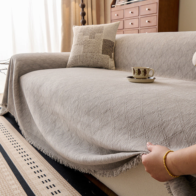 Chenille Sofa Cover Towel