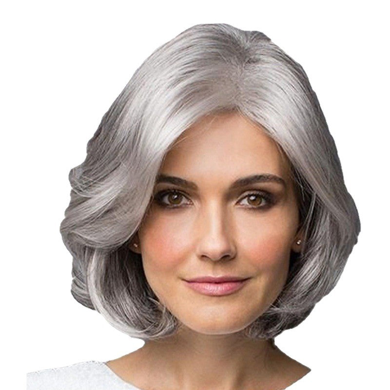 Short Curly Bobo Synthetic Hair Wig