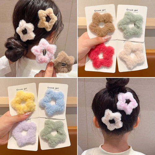 3pcs Soft and adorable hair accessories