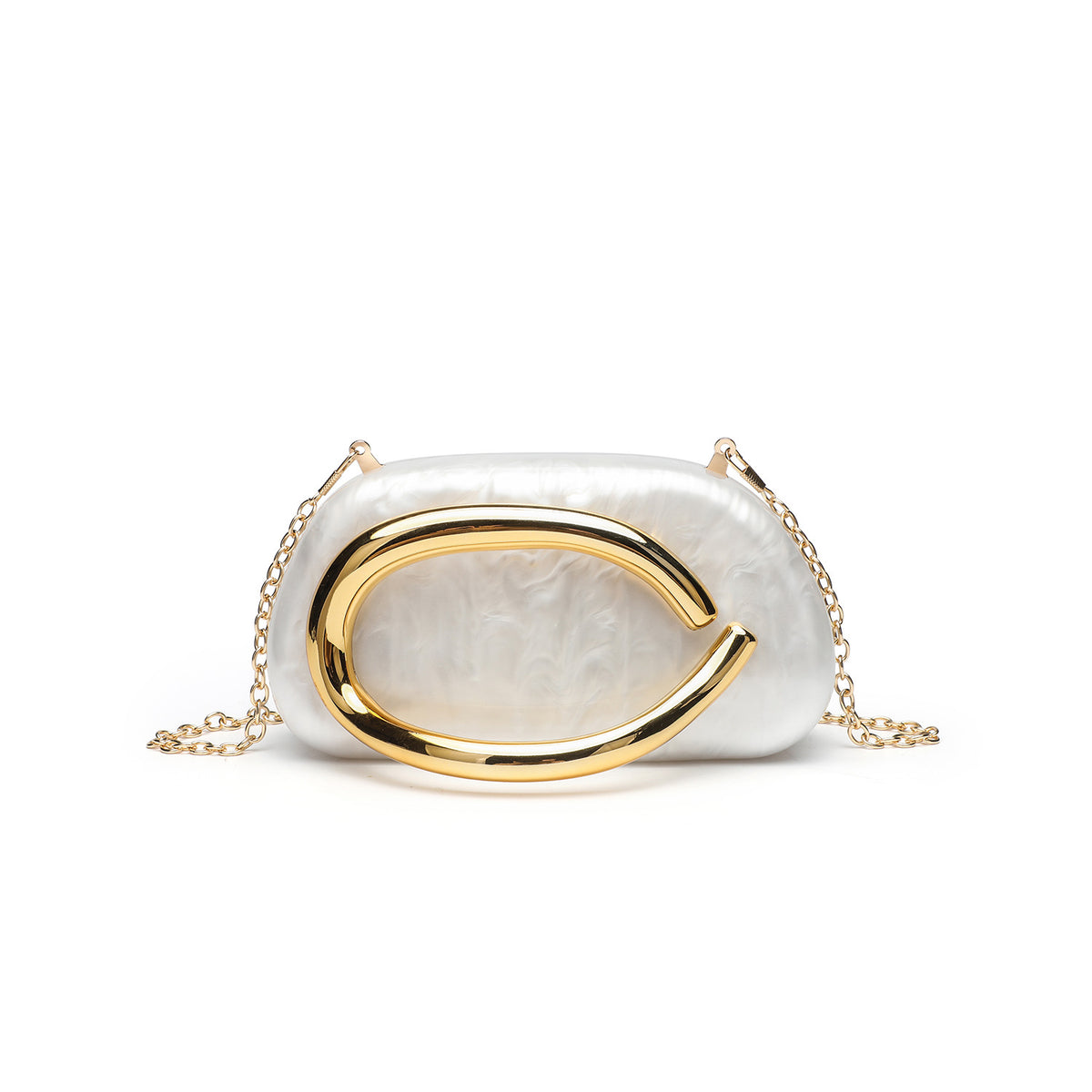 Acrylic Evening Clutch Shoulder Crossbody Bag