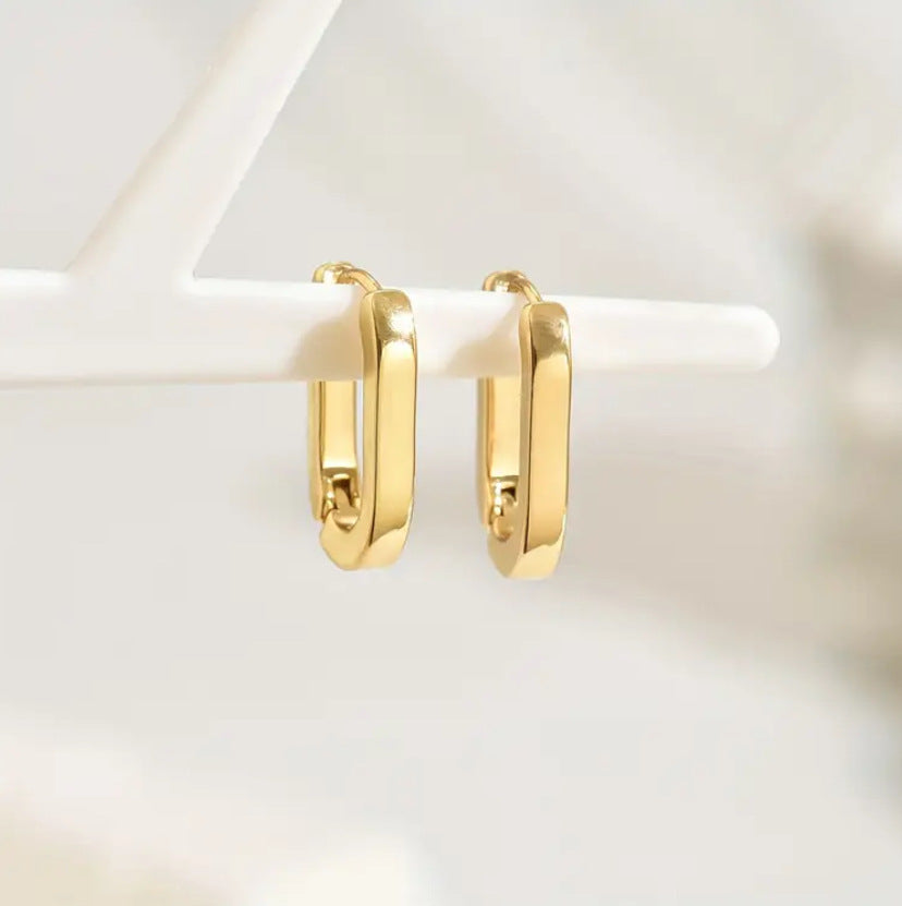 Minimalist U-Shaped Earrings