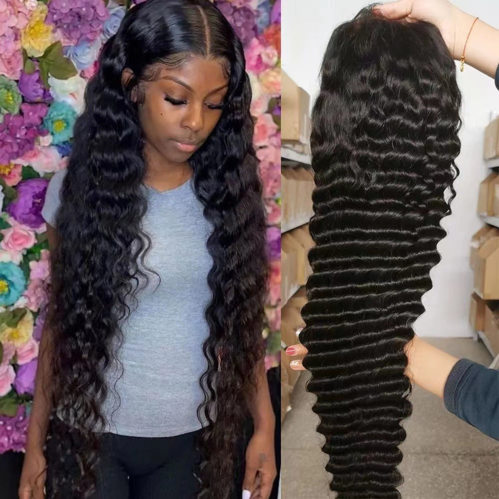 Long Curly Synthetic Lace Front Wig