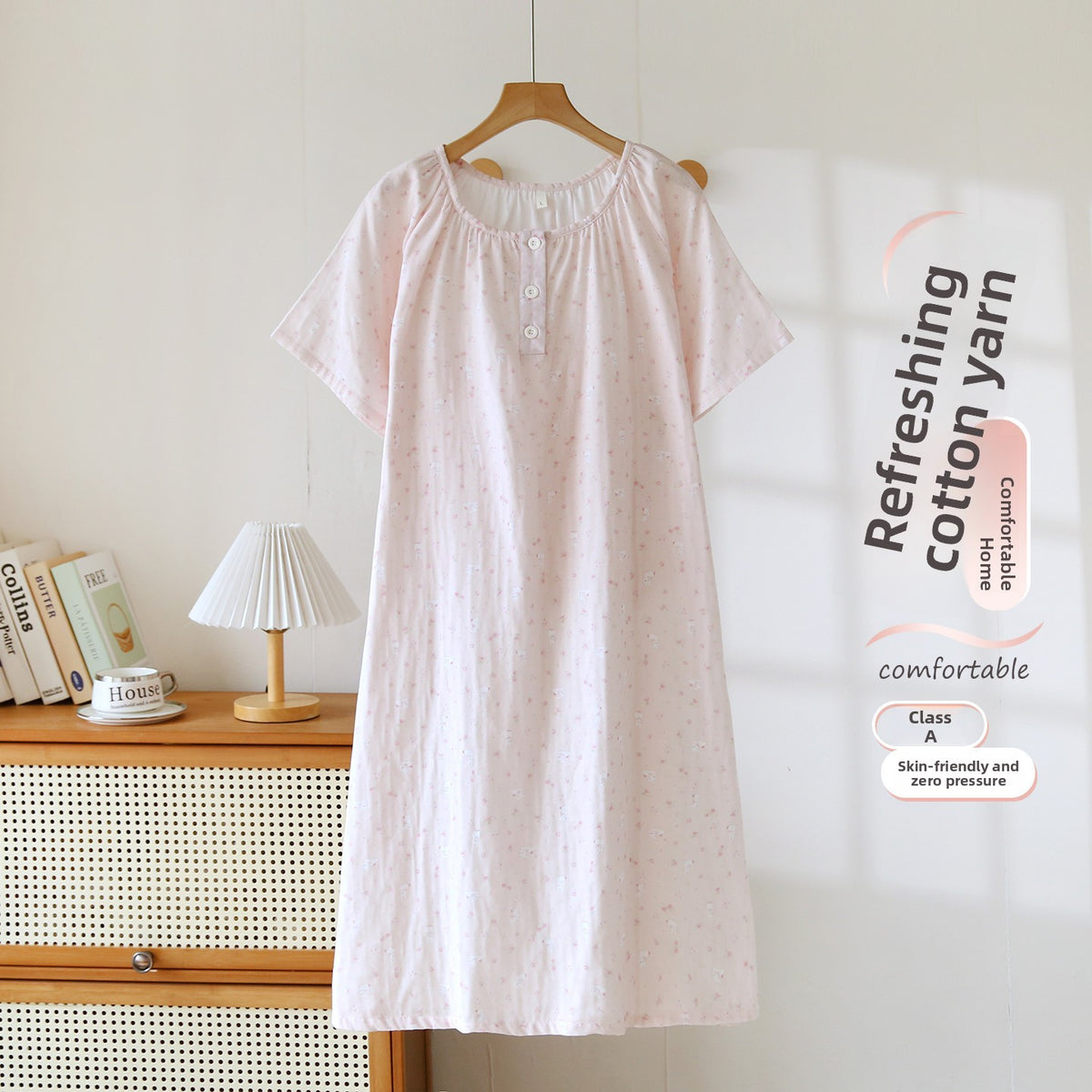 Women's Cotton Gauze Nightgown
