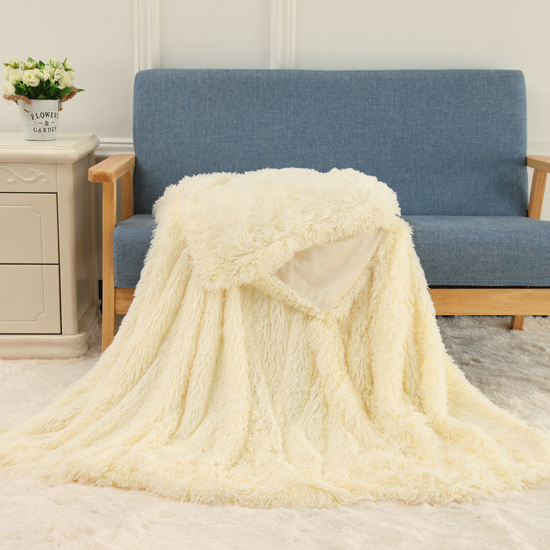 Double-Sided Plush Fleece Blanket