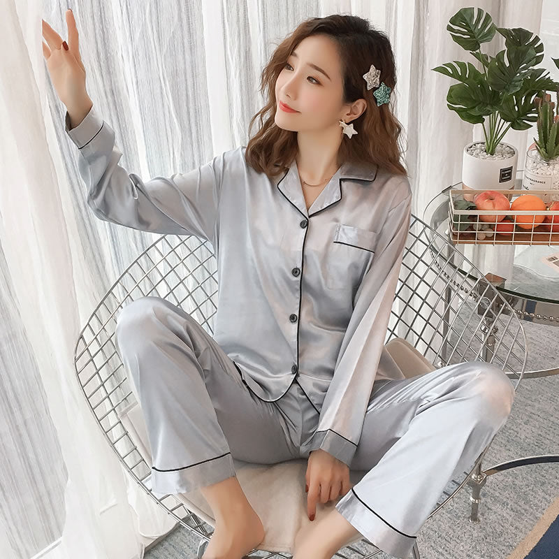 Ice Silk Pajamas for Women