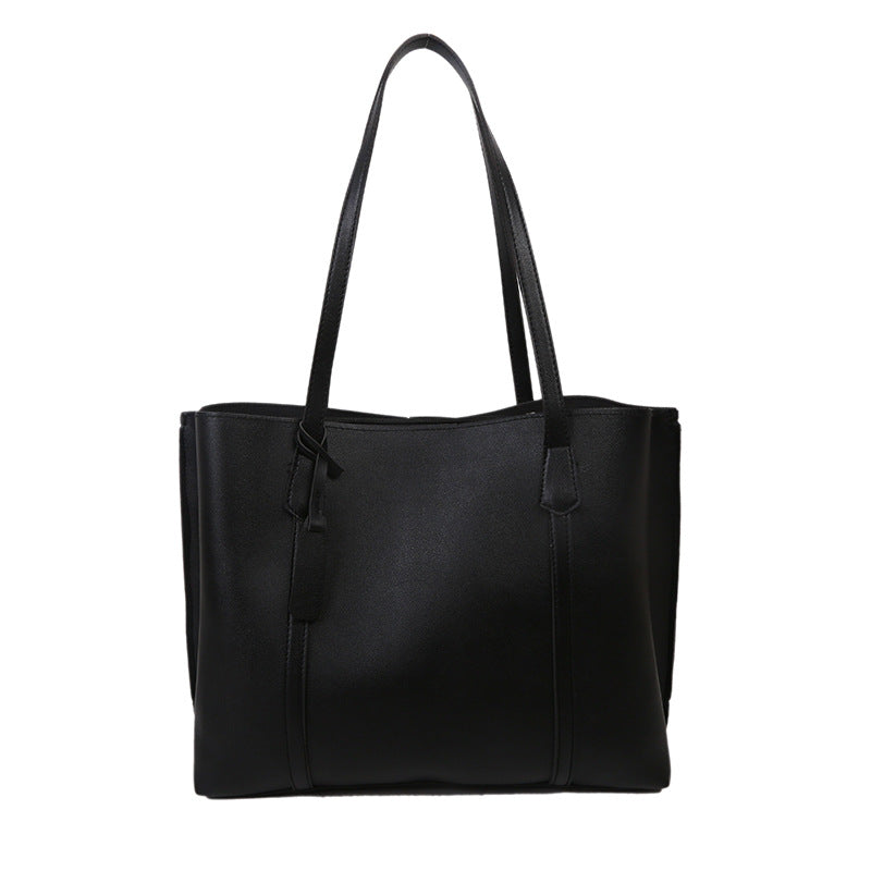 Soft Leather Large Capacity Women Tote Bag