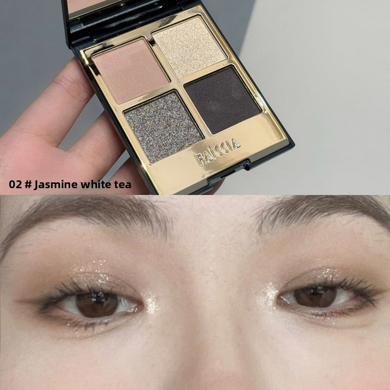 Four-color eyeshadow palette