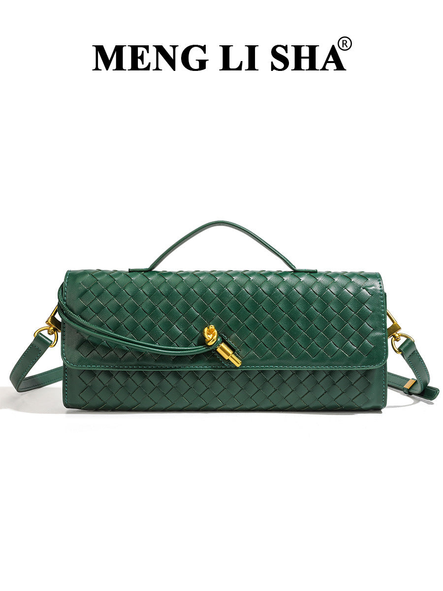 Women Woven Handbag Shoulder Crossbody Bag