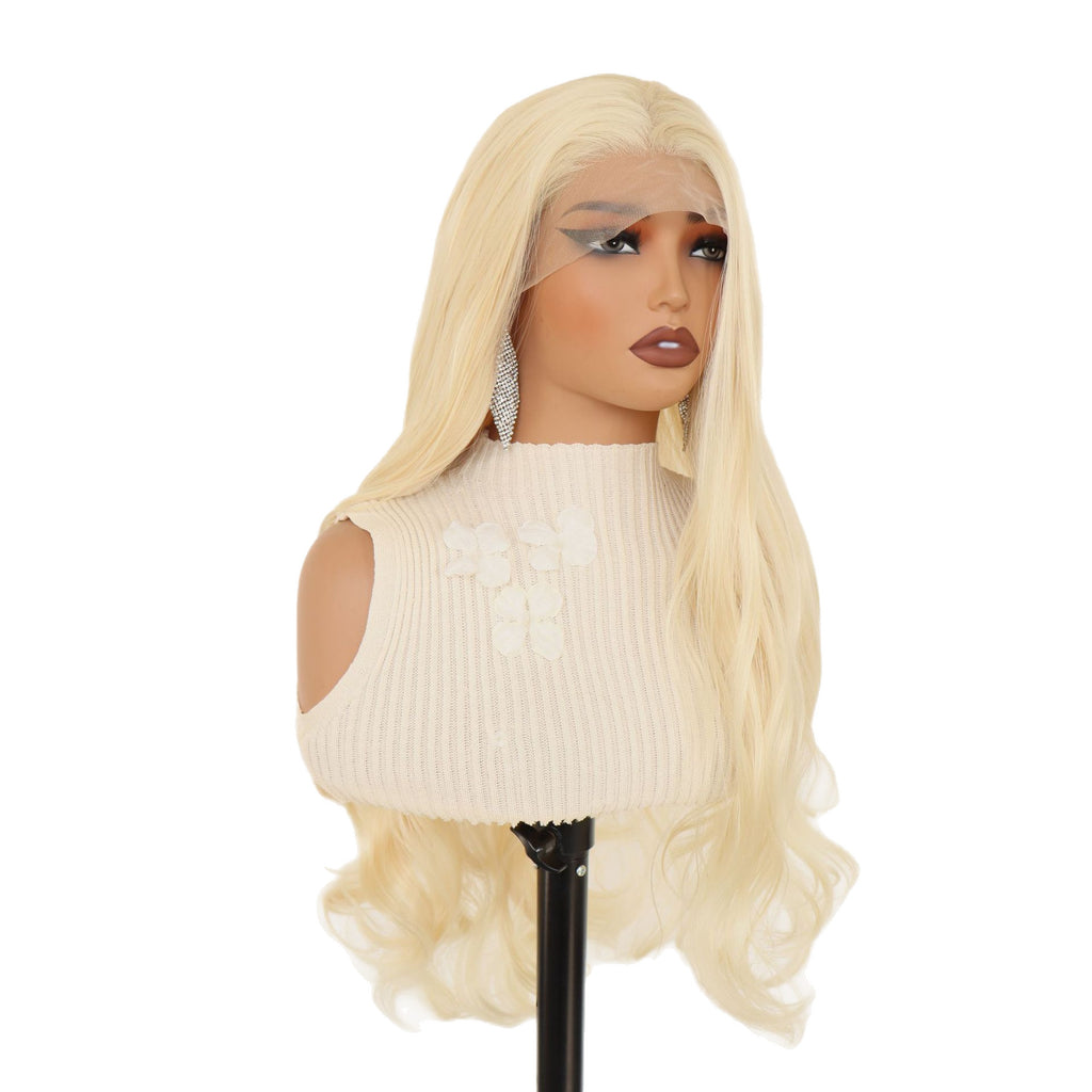 Light Golden Body Wave Synthetic Wig