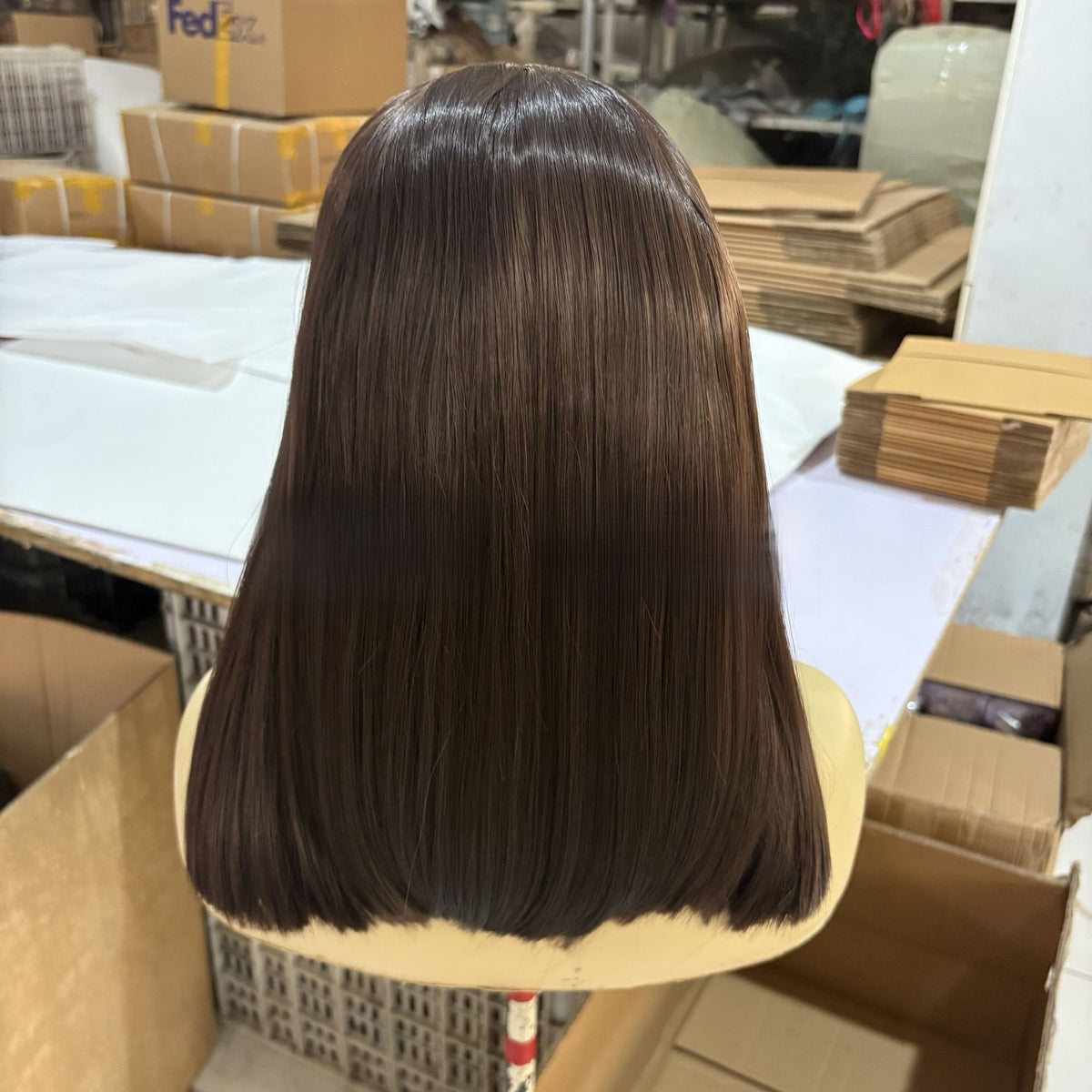 Front Lace Bob Wig with High Temperature Silk