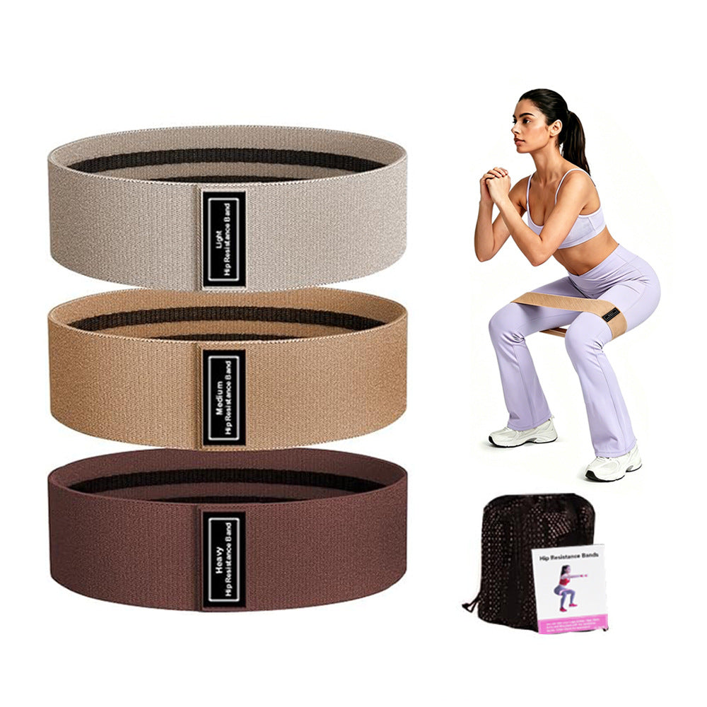 Knit resistance band