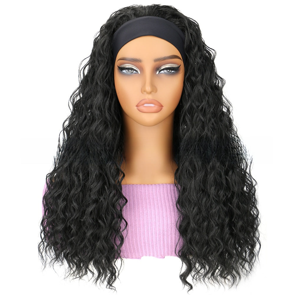 Deep Headband Wig with Large Waves