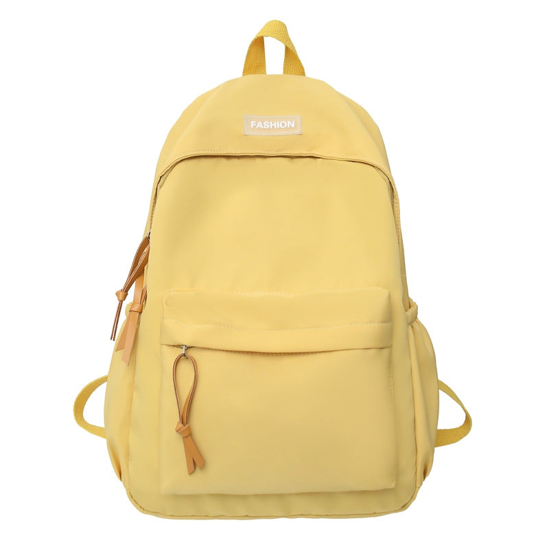 Women's Backpack in a Forest Style, Versatile Korean Version,