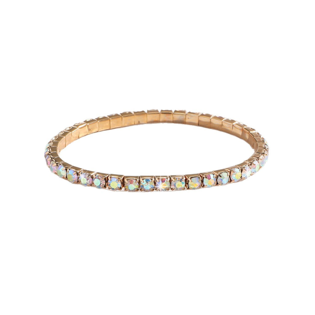 Fashion Rhinestone Elastic Anklet
