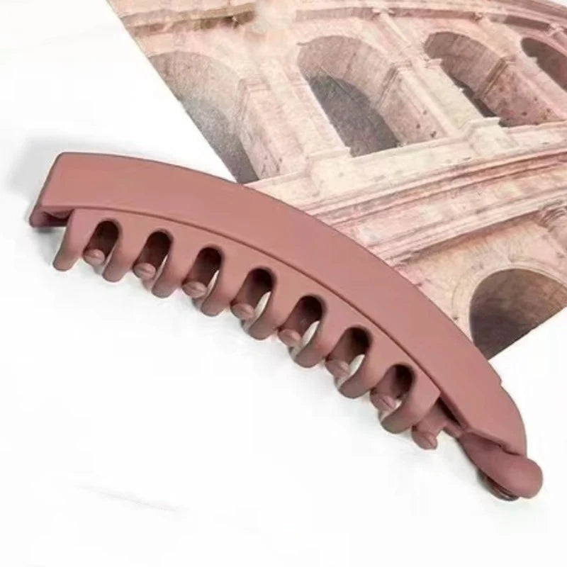 3pcs Elegant Vertical Banana Hair Clip
