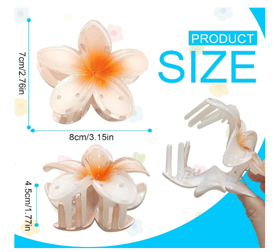 Set of 6 Hair Clips