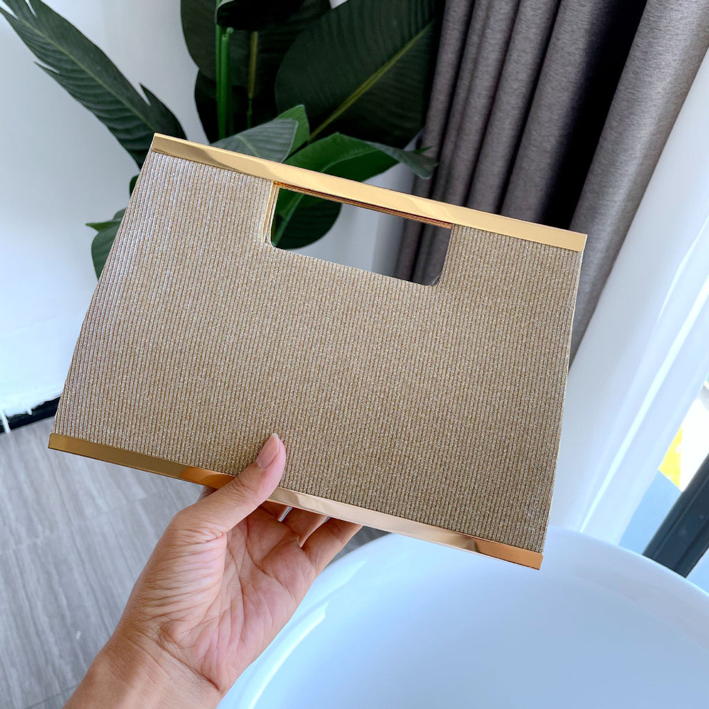Handheld small rectangular bag