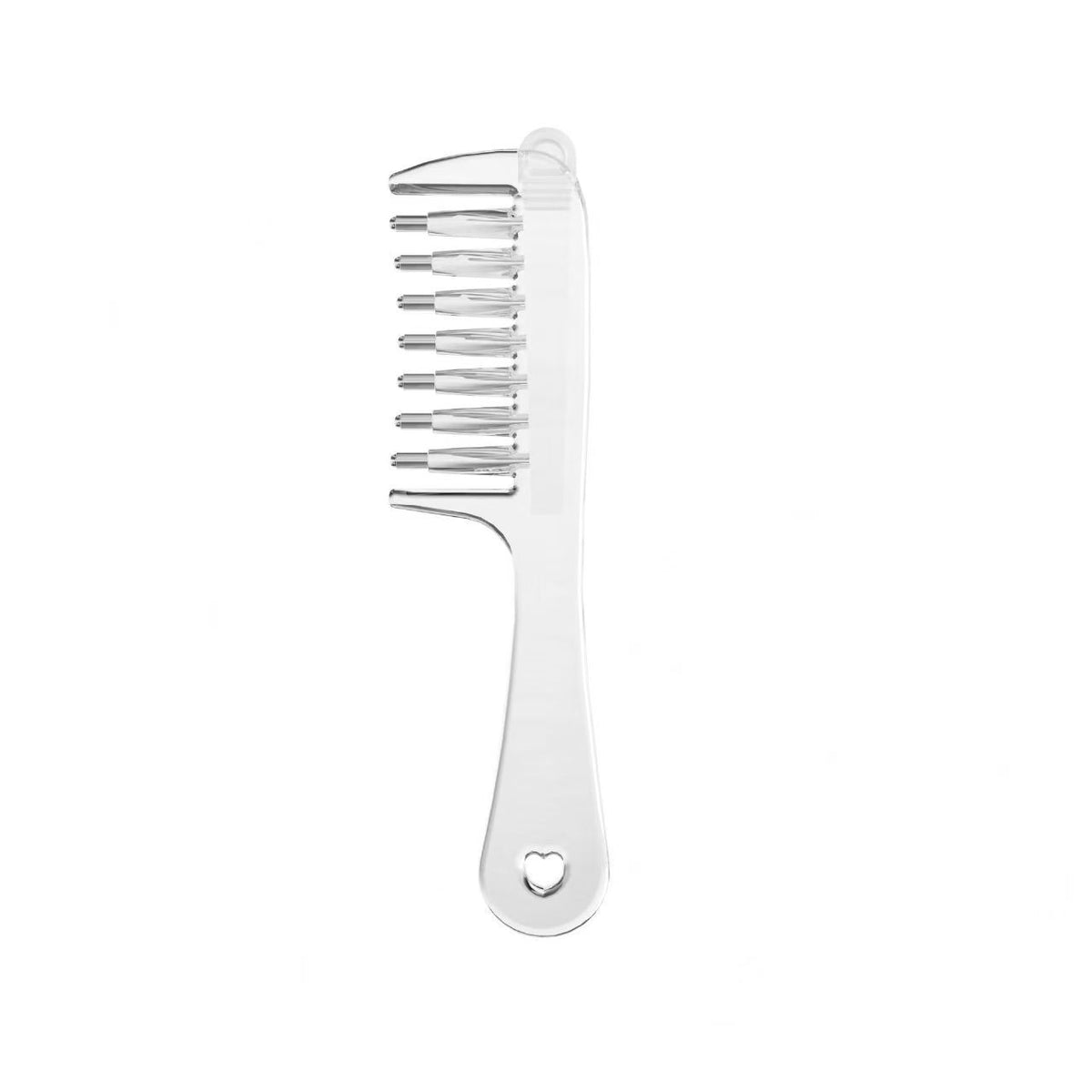 Liquid Application Hair Care Comb with Crystal Roller