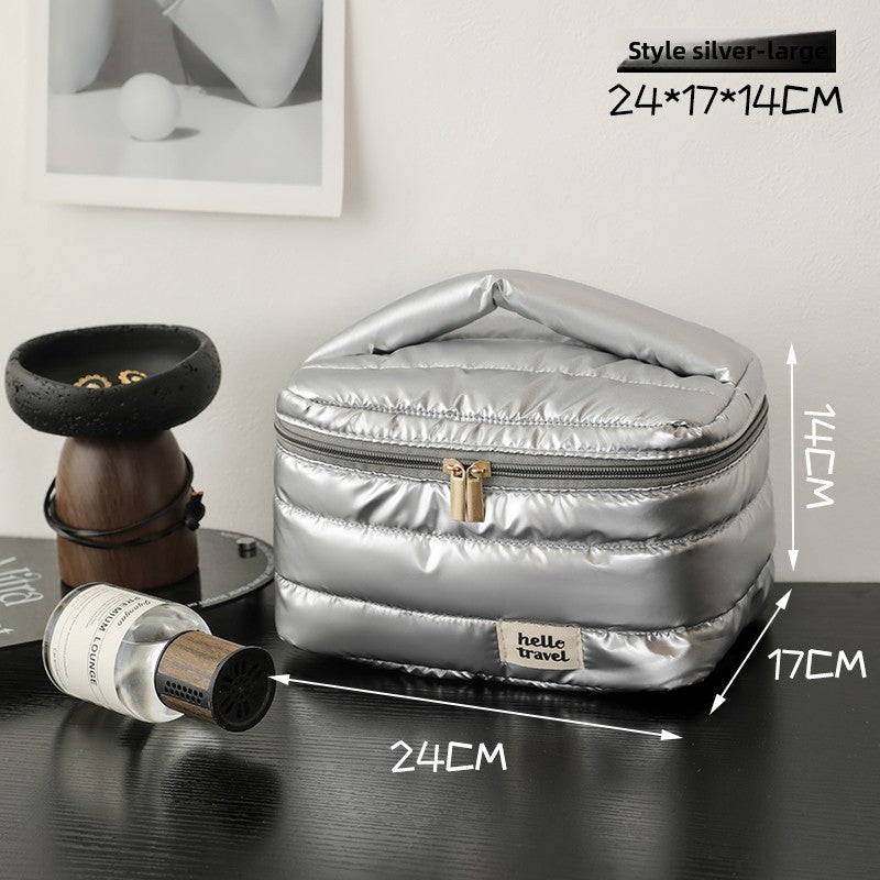 A high-end portable large-capacity toiletry bag