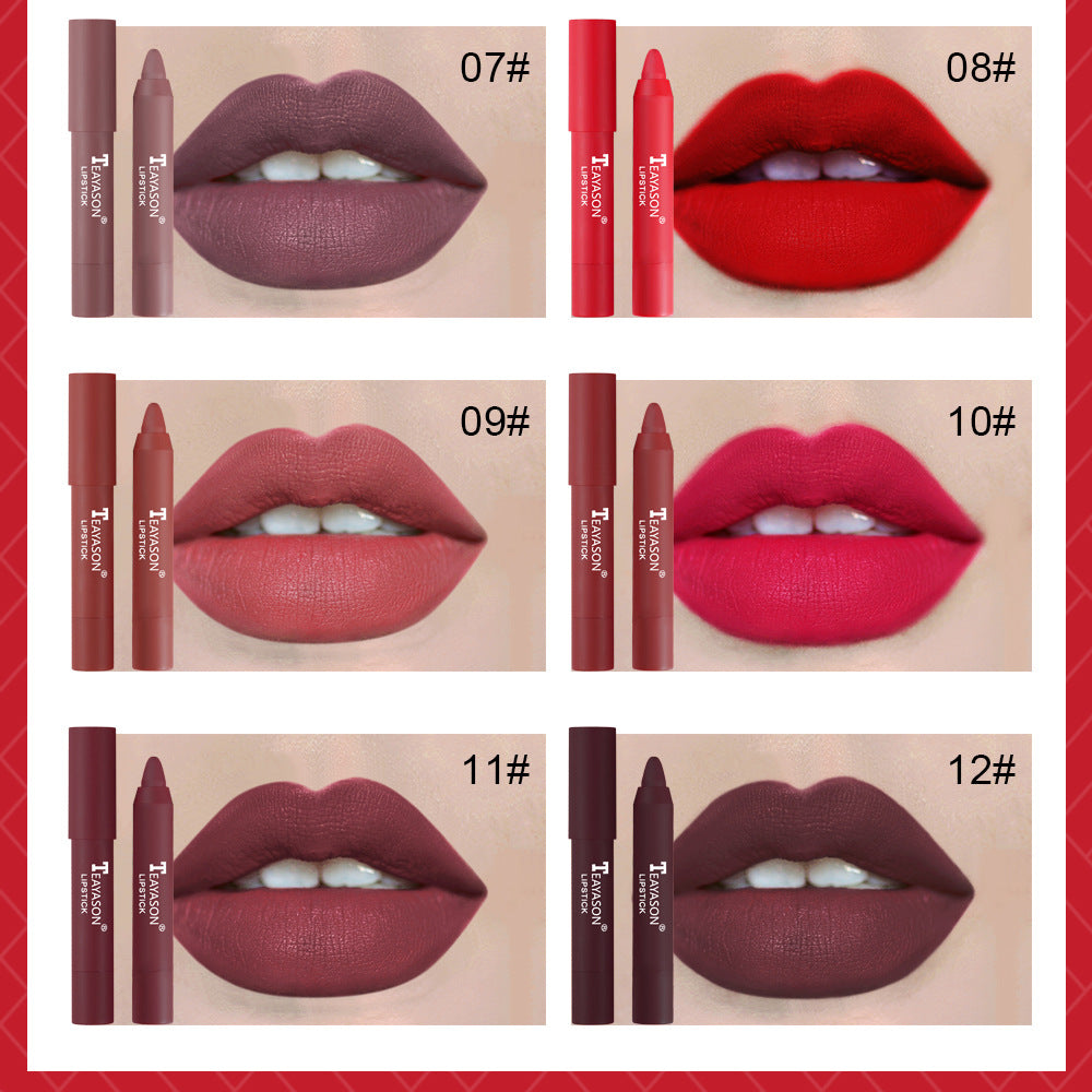 Matte Lip Gloss with Color and Moisturizing Properties, Easy-To-Apply Lip Glaze