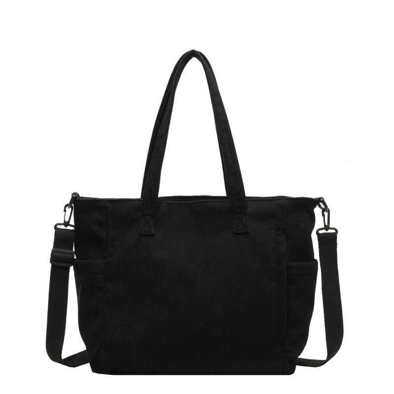 Corduroy Tote Bag for Women
