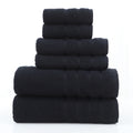 6pcs Set Cotton Towel Bath Towel