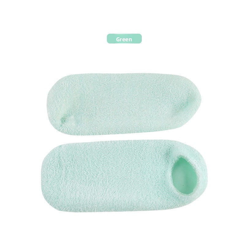 Moisturizing Beauty Gel Crack-Proof Foot Cover Nylon Socks