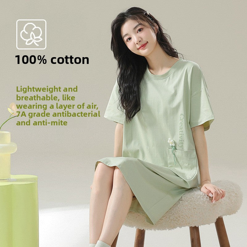 100% Cotton Nightgown for Women