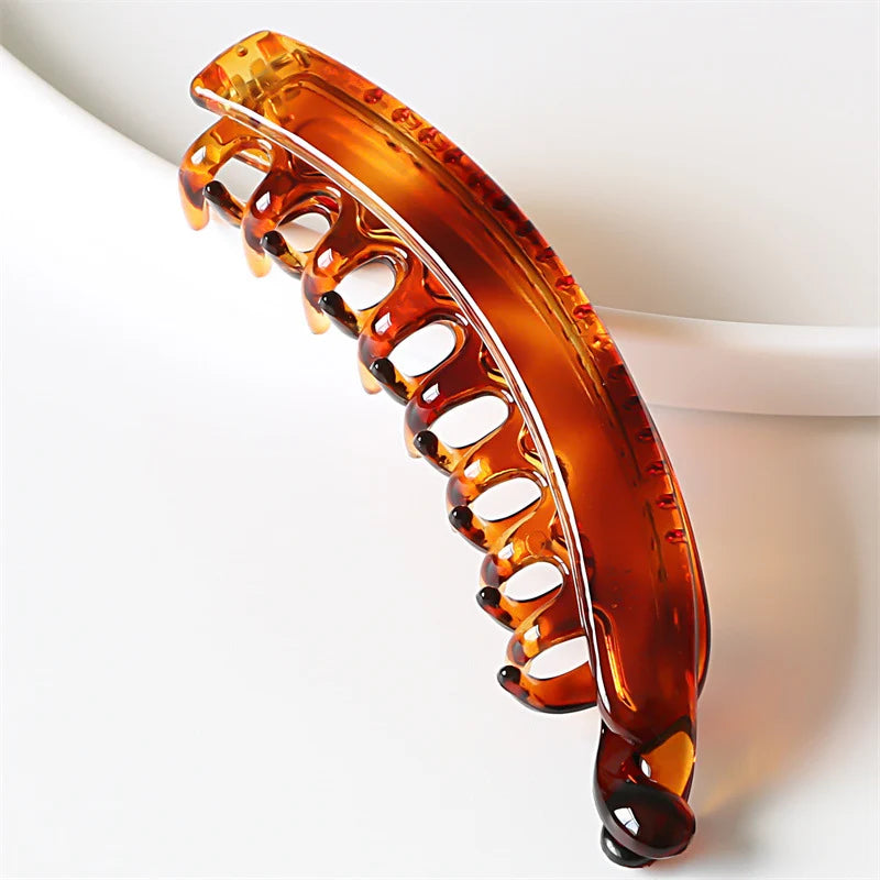 3pcs Elegant Vertical Banana Hair Clip