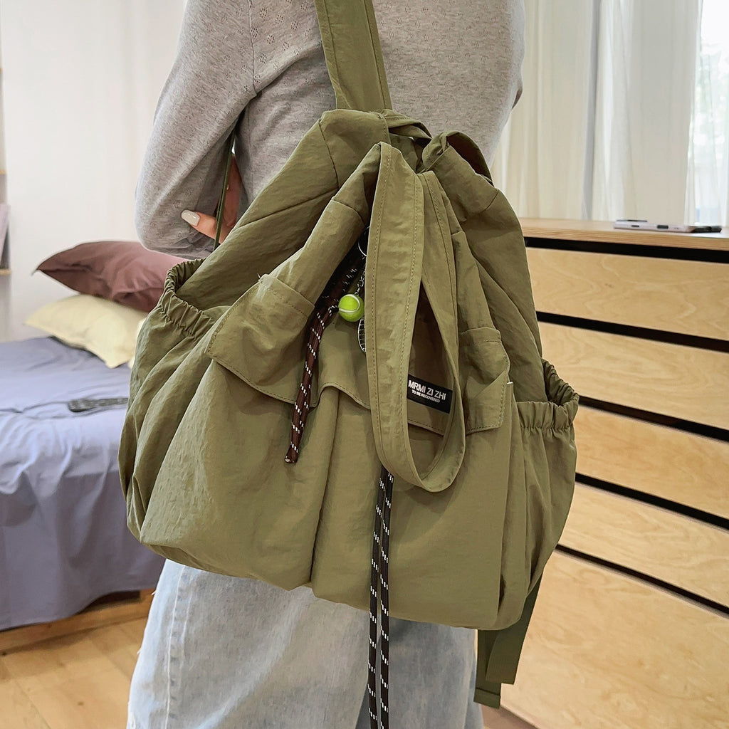 Lightweight Dual-Use Nylon Backpack