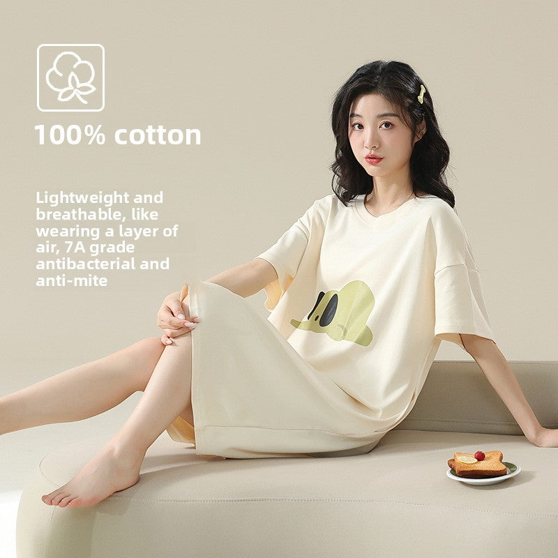 100% Cotton Nightgown for Women