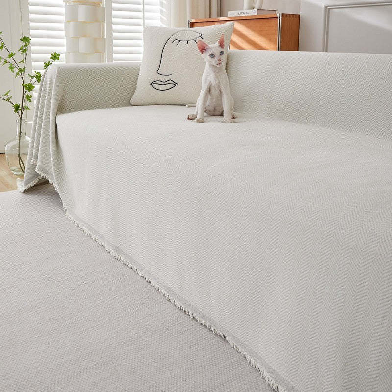 Chenille Sofa Cover Towel
