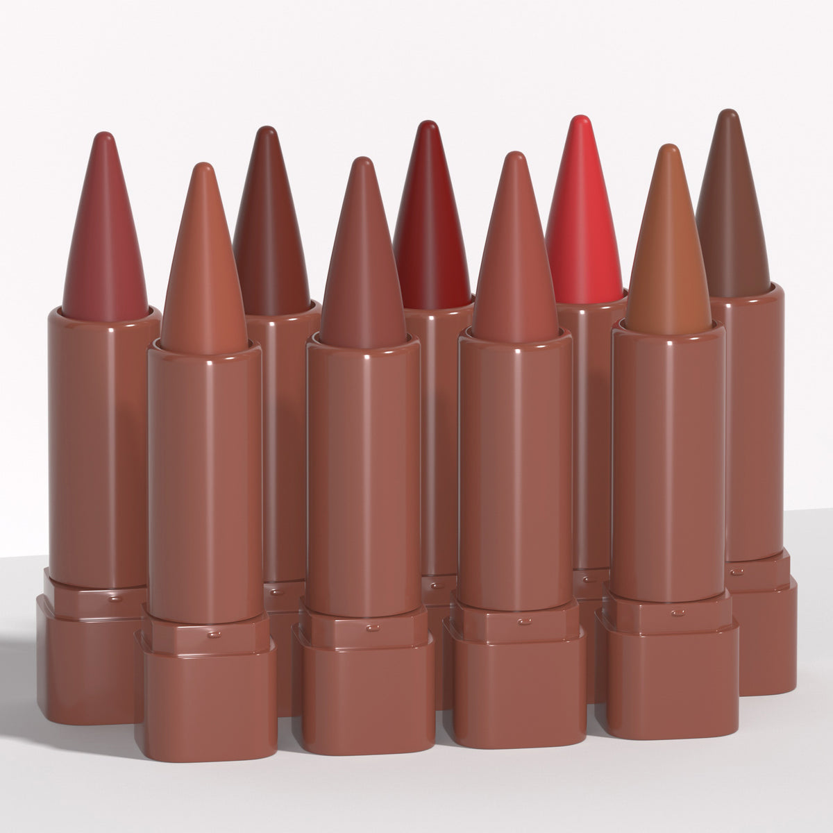 Pointed Tip Matte Lipstick 9 Colors