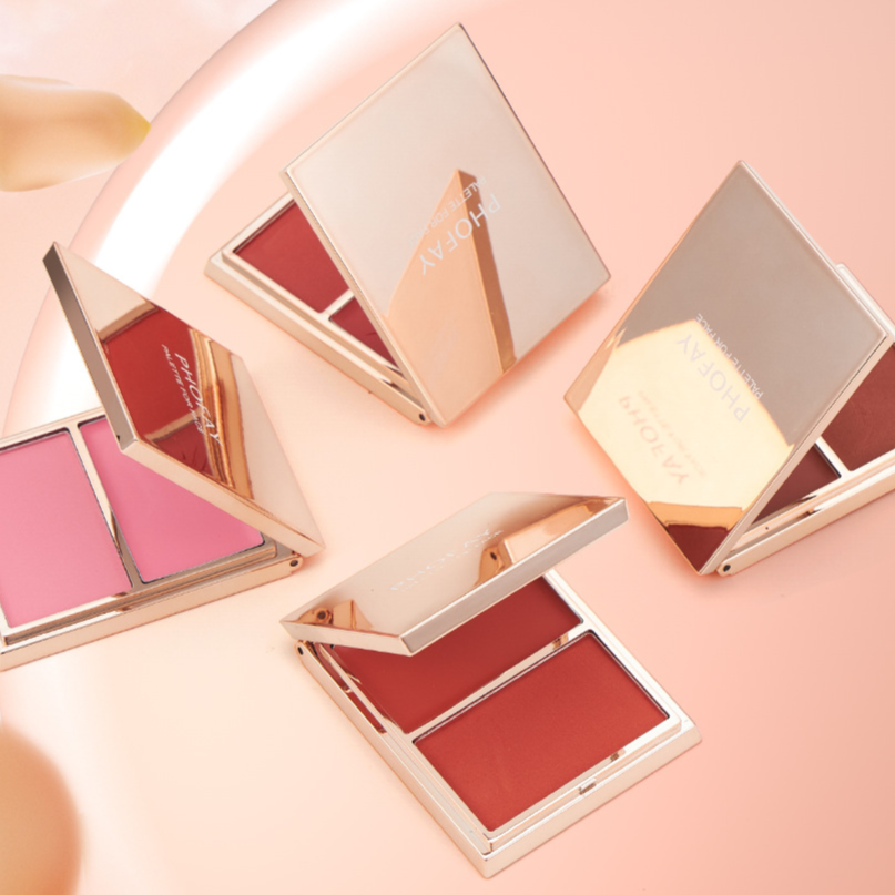 Natural Matte Contouring Blush Dual Color