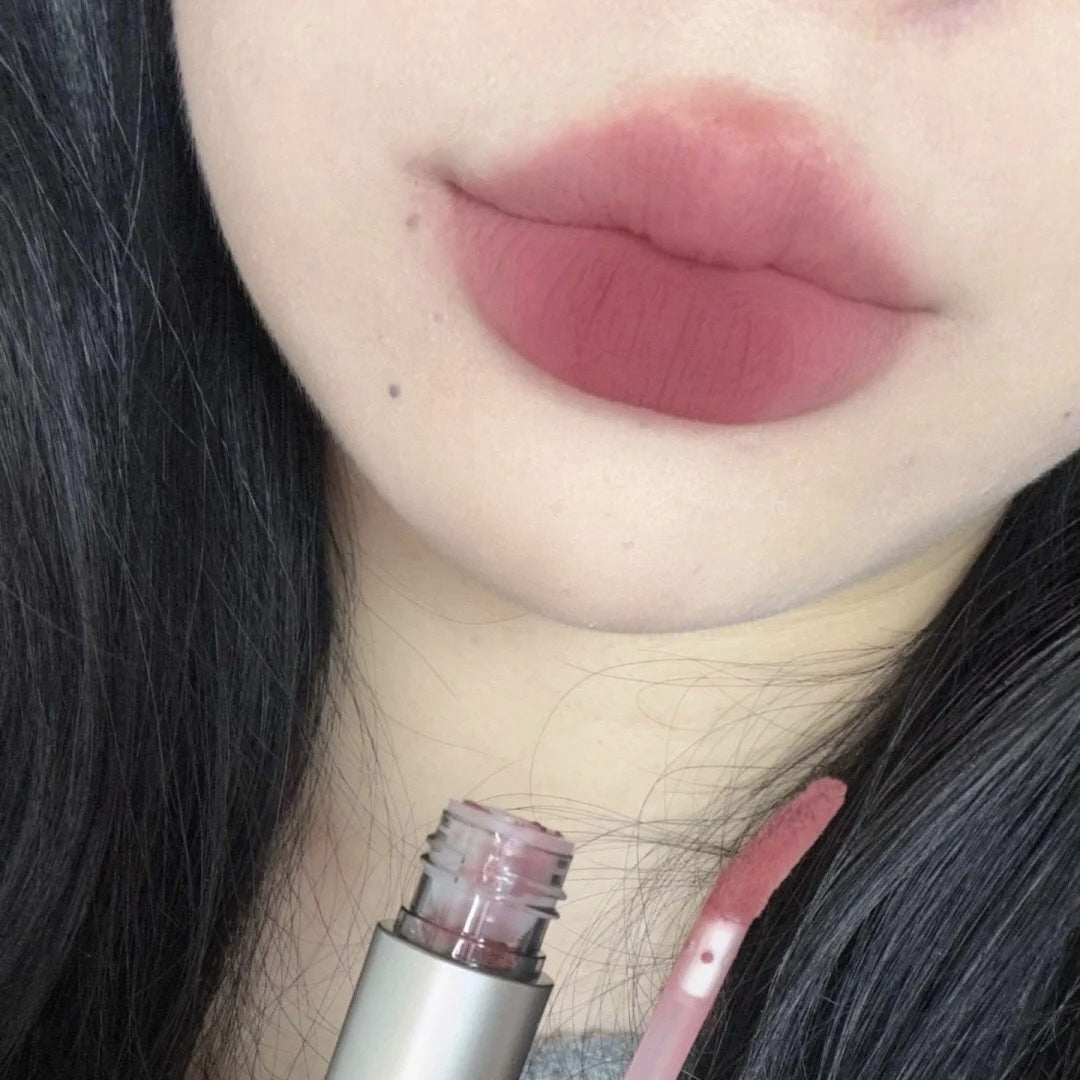 Small silver tube lip gloss