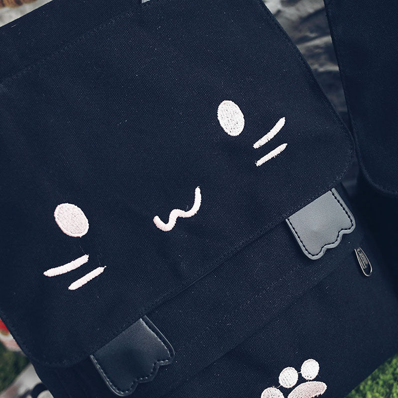 Cute 3D Cat Large Capacity Backpack