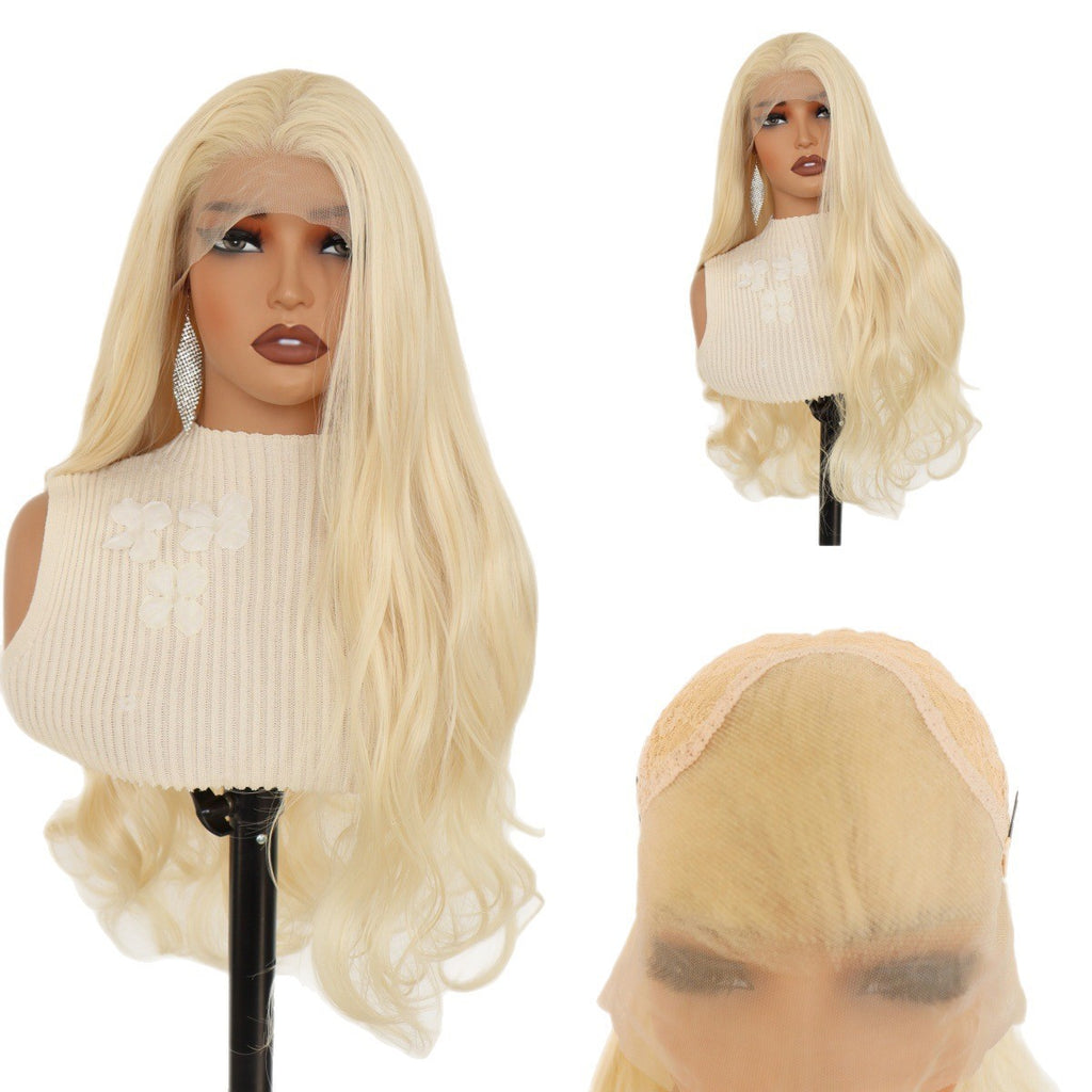 Light Golden Body Wave Synthetic Wig
