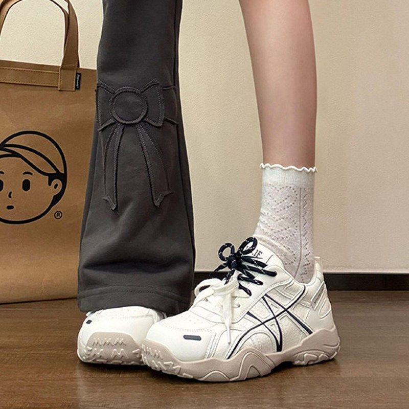 Womens Thick Sole Casual Sneakers