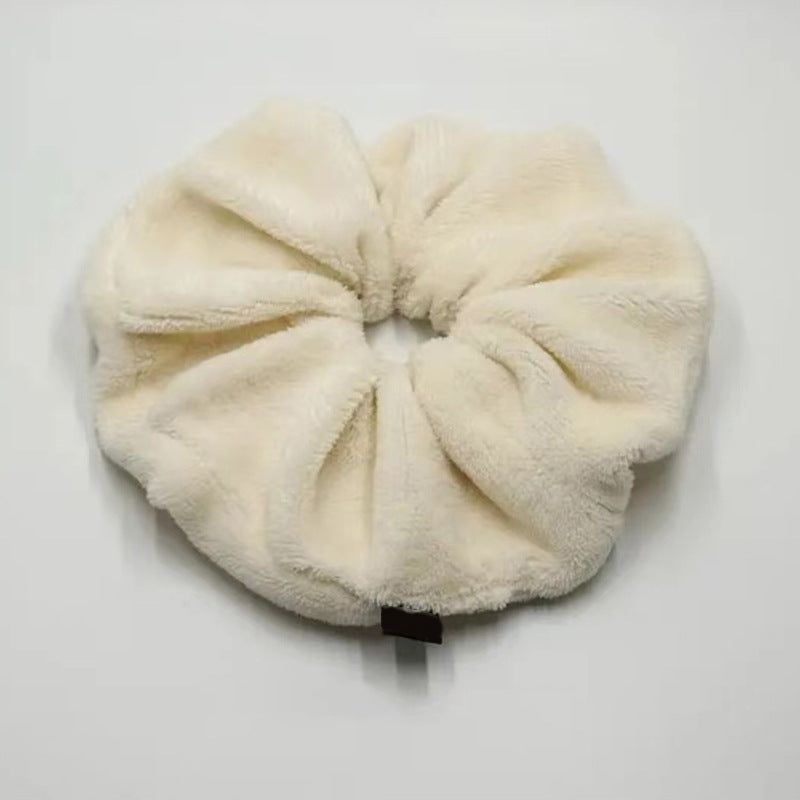 Oversized Plush Hair Ring