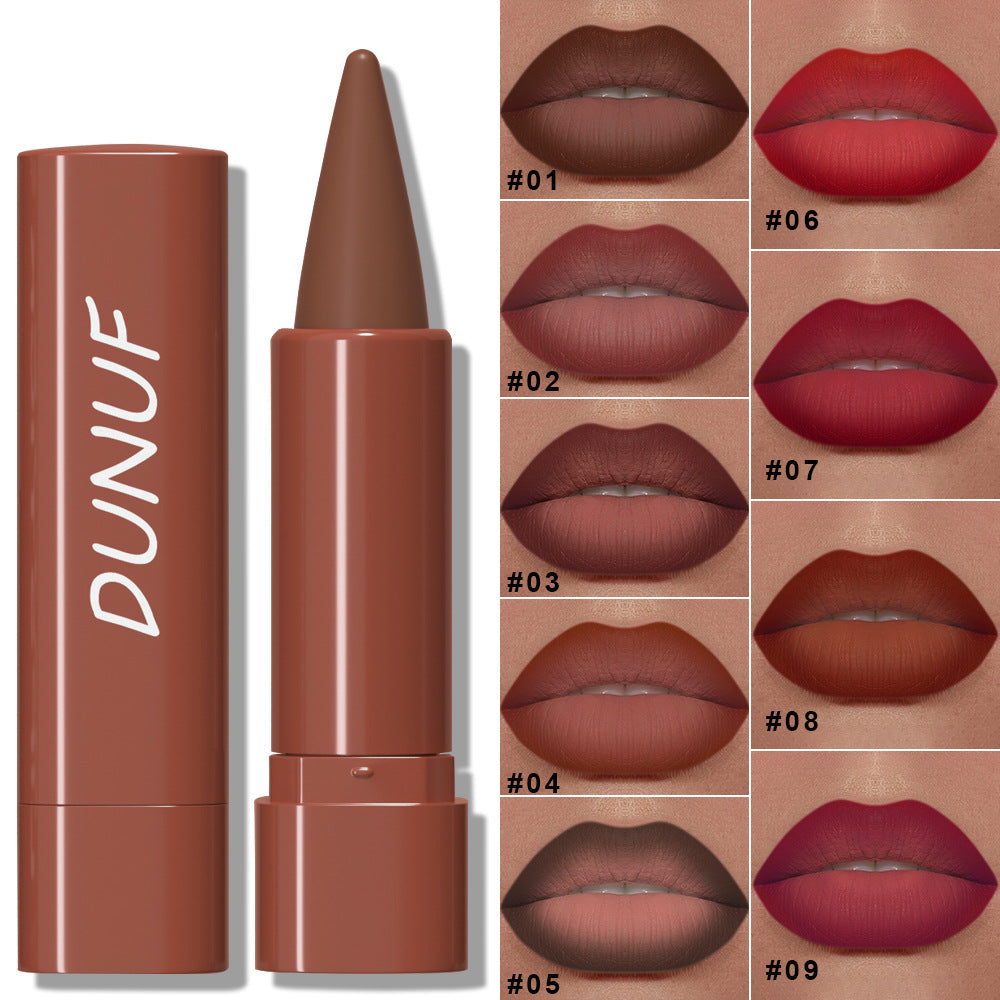 Pointed Tip Matte Lipstick 9 Colors