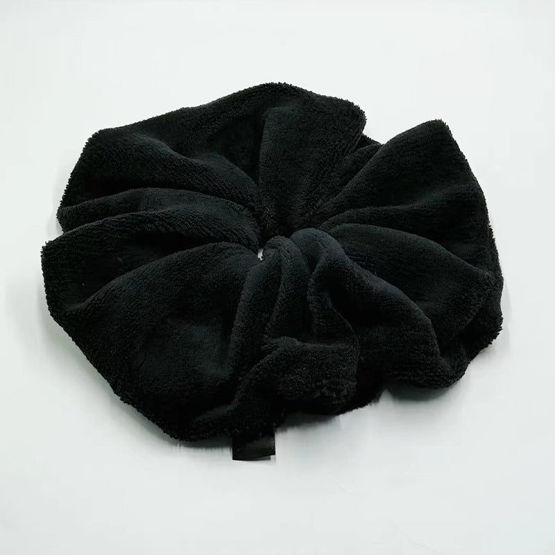 Oversized Plush Hair Ring