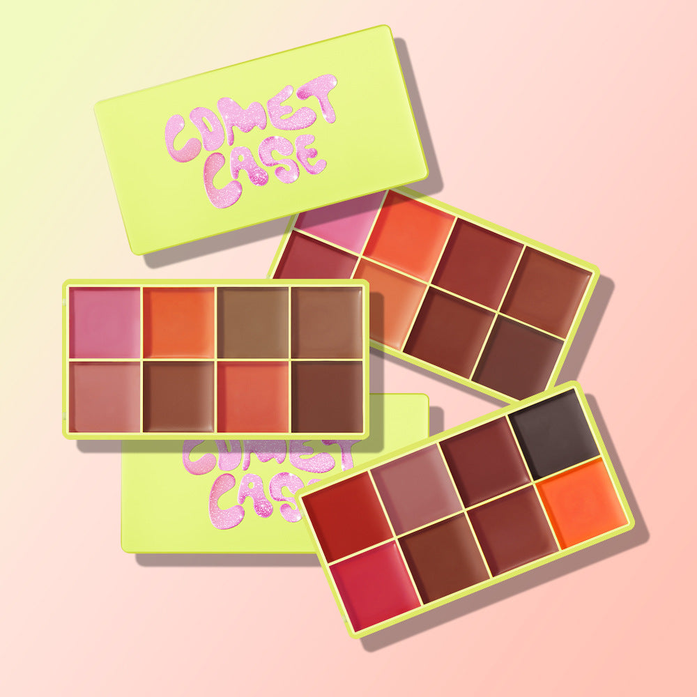 8-Color Blush Highlighter Contour Palette