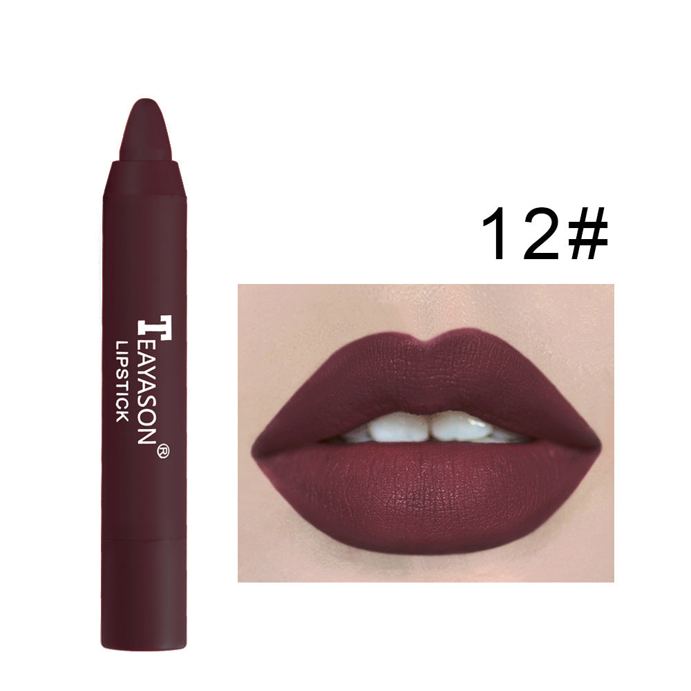 Matte Lip Gloss with Color and Moisturizing Properties, Easy-To-Apply Lip Glaze