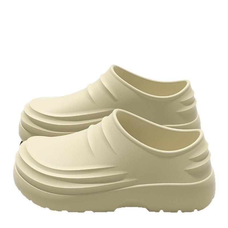 Outdoor Wear Thick-Soled Non-Slip Waterproof Eva Closed-Toe Sandals