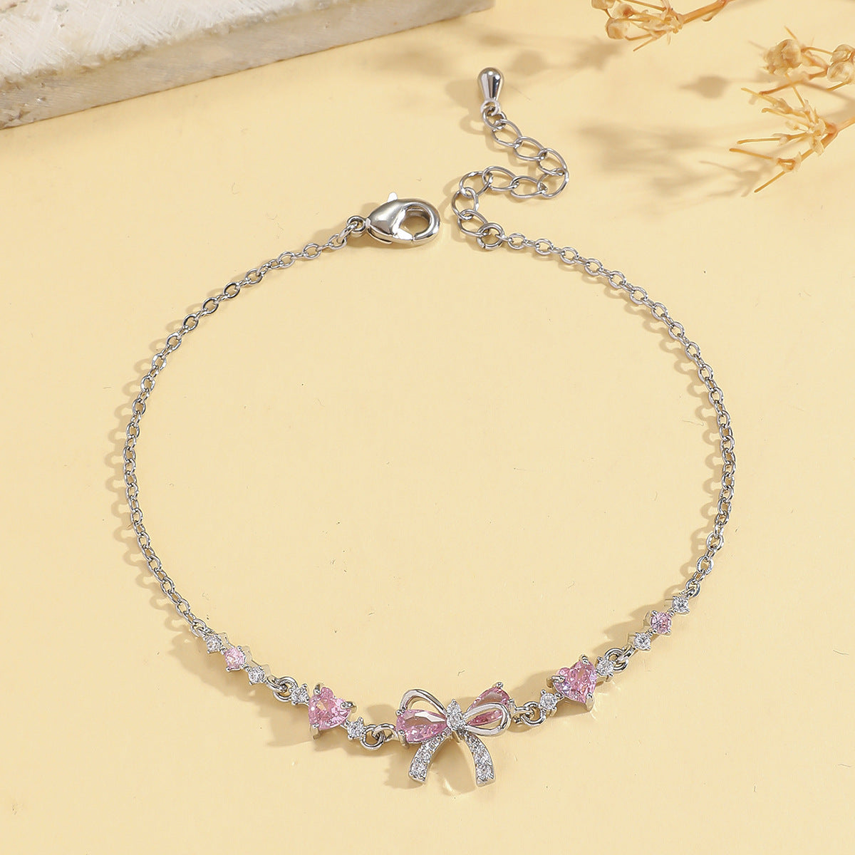 Butterfly Adjustable Zircon Bracelet for Women