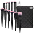 18 brushes for applying makeup powder