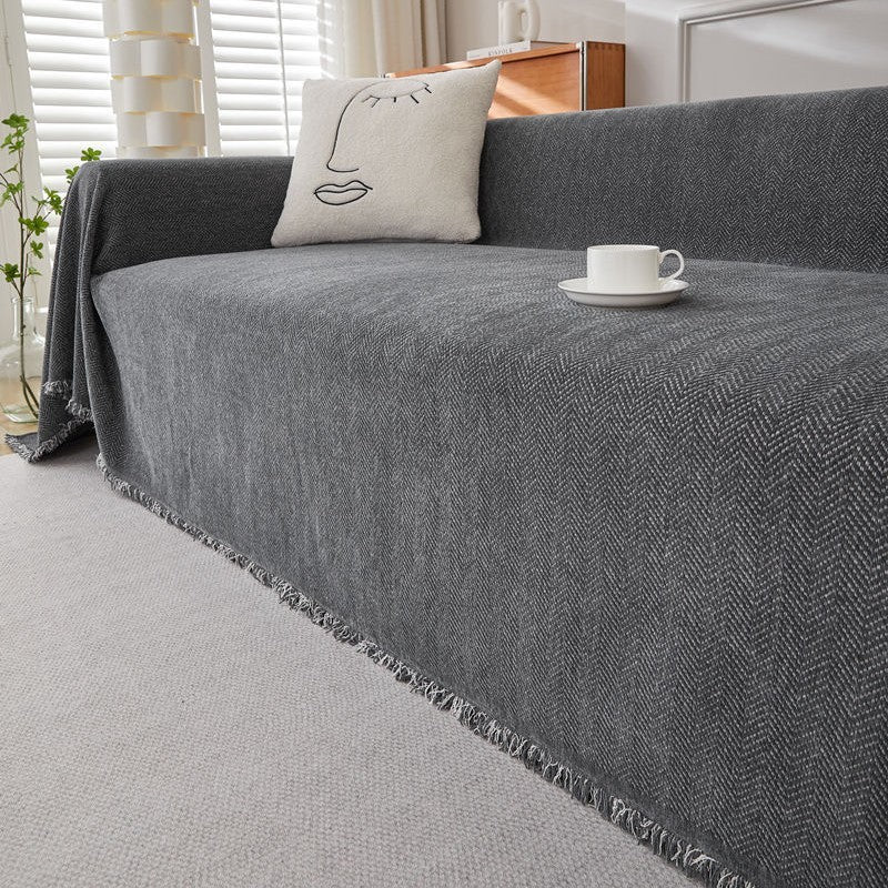 Chenille Sofa Cover Towel