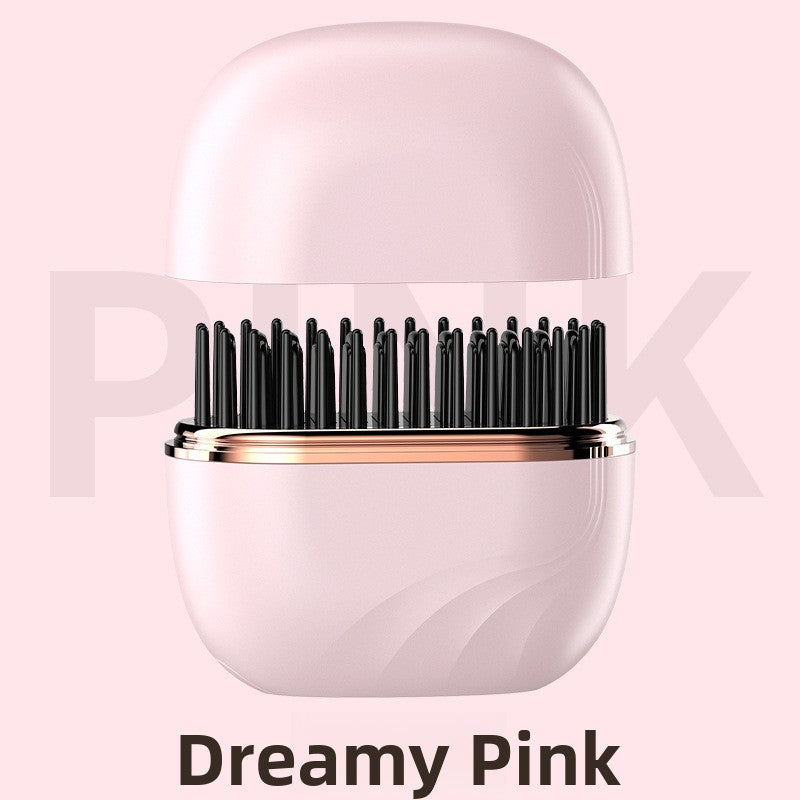 Wireless Hair Straightener and Curling Iron Comb