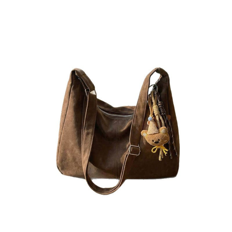 Women's casual crossbody dumpling bag