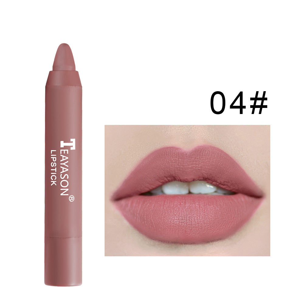Matte Lip Gloss with Color and Moisturizing Properties, Easy-To-Apply Lip Glaze